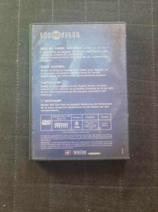 The x files n°1 saison 1 épisode 1 à 4