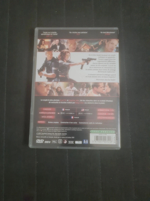 Mr et Mrs Smith, Brad Pitt , Angelina Jolie