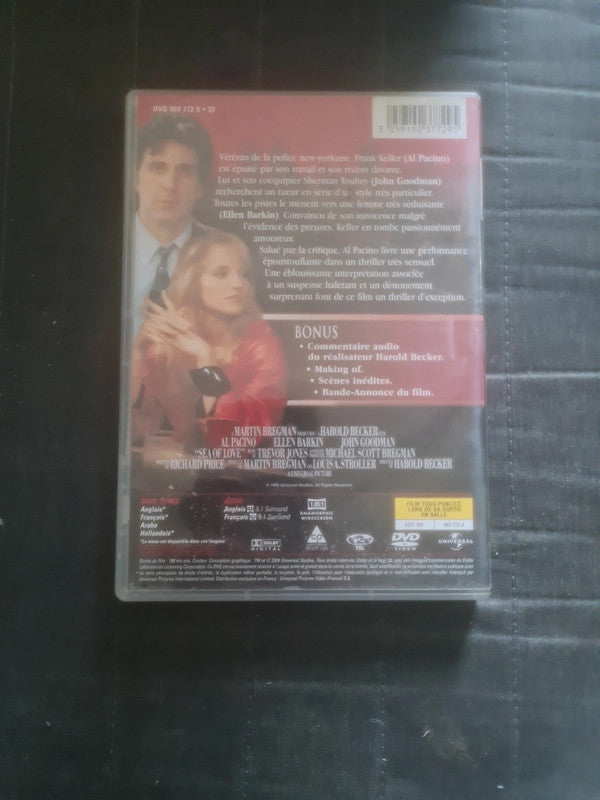 Dvd mélodie pour un meurtre , sea of Love, Al Pacino