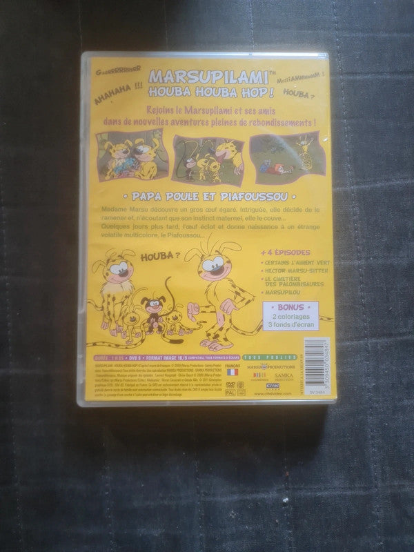 Dvd Marsupilami, papa poule et Piafoussou