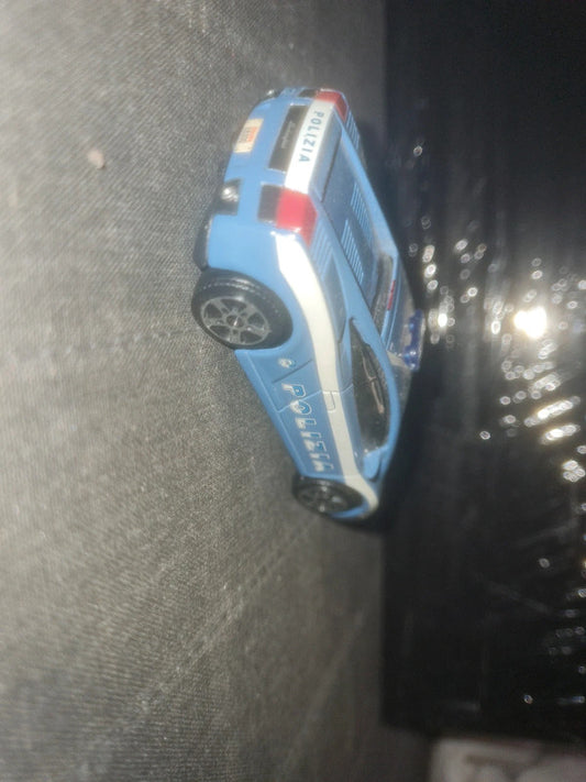 Lamborghini Gallardo polizia 1/43 métal Burago