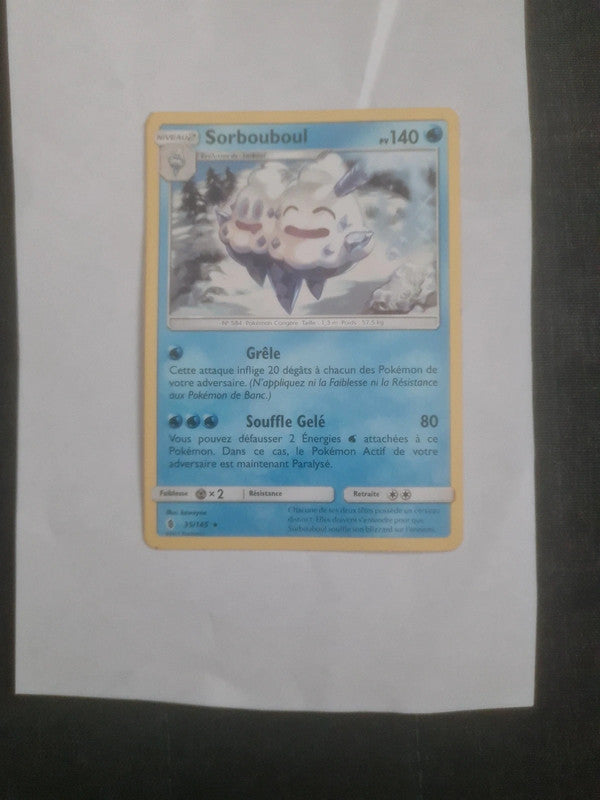 Carte Pokémon Sorbouboul 140 pv