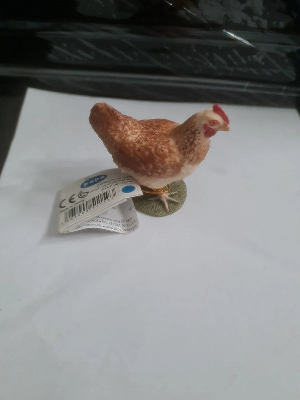 Figurine papo poule 3465000511593