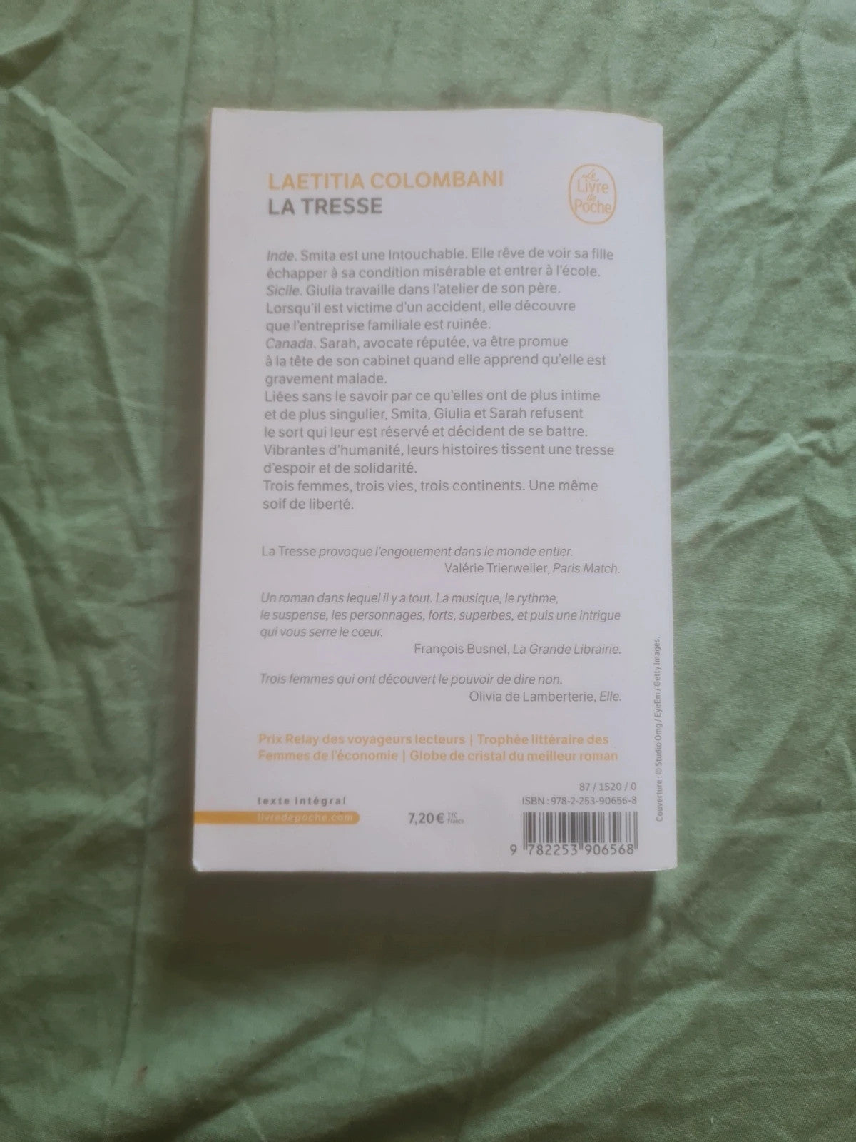 La tresse , Laetitia Colombani