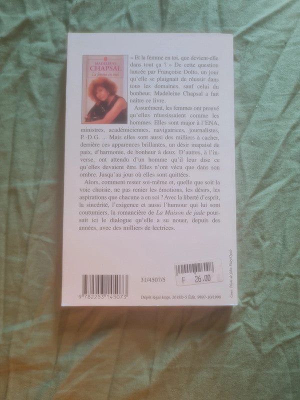 Livre occasion – La femme en moi , Madeleine Chapsal