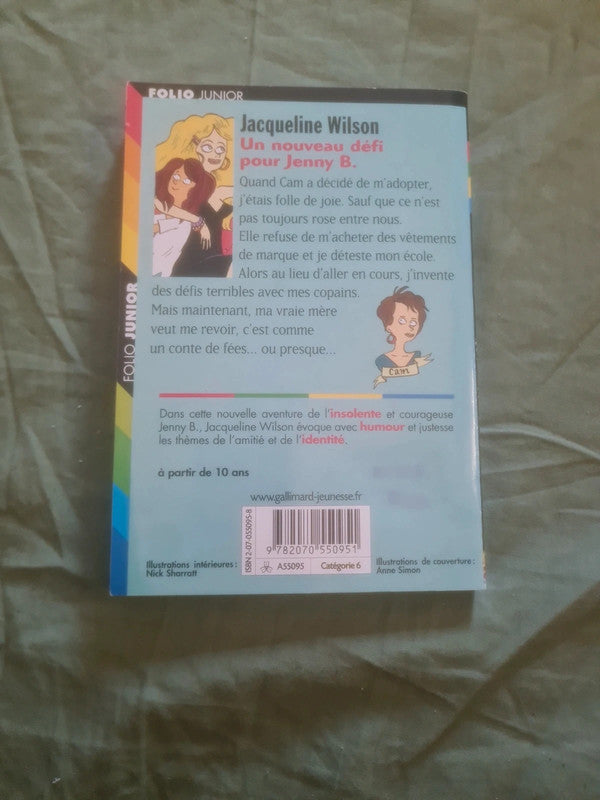 Un nouveau défi pour Jenny B , Jacqueline Wilson