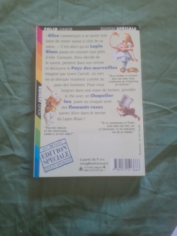 Alice au pays des merveilles, Lewis Carroll