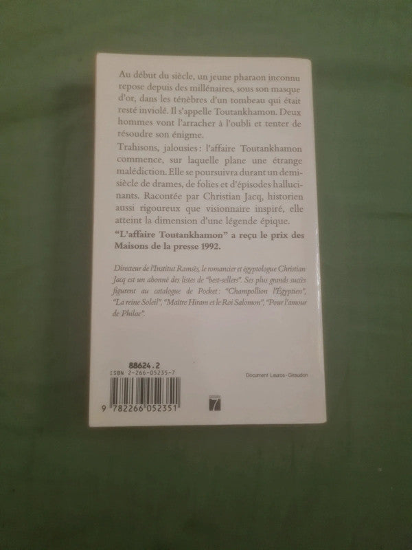 L'Affaire Toutankhamon, Christian Jacq