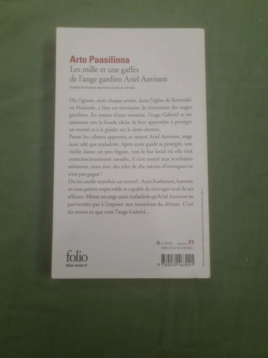 Les mille et une gaffes de l'ange gardien Ariel Auvinen , Arto Paasilinna