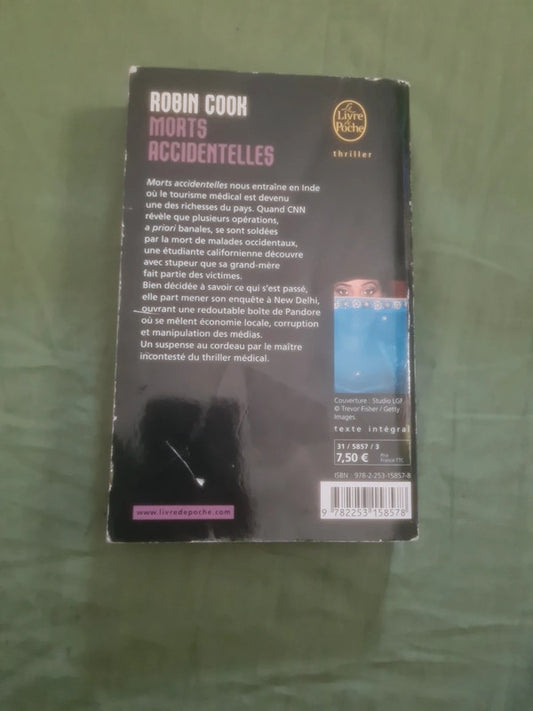 Morts accidentelles , Robin Cook