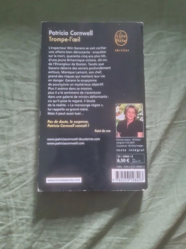 Trompe l'oeil, Patricia Cornwell