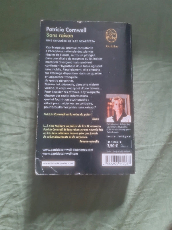 Sans raison , Patricia Cornwell