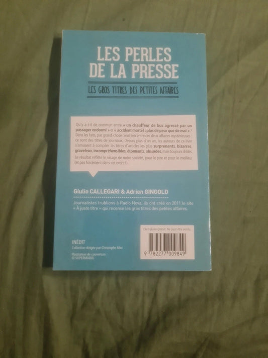 Les perles de la presse