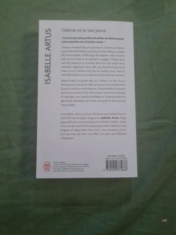 Odette et le taxi jaune , Isabelle Arthus