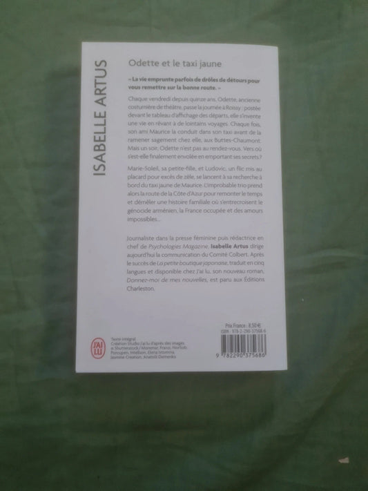 Odette et le taxi jaune , Isabelle Arthus