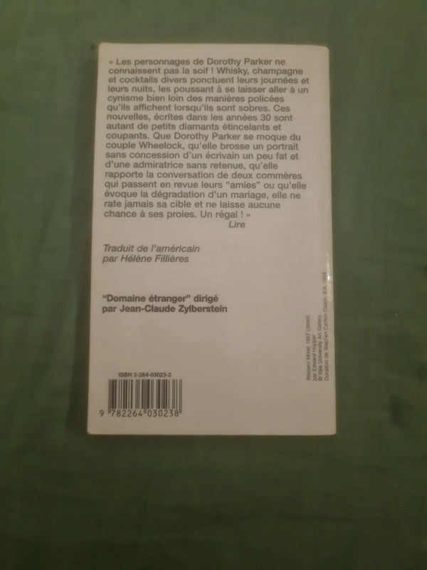 Mauvaise journée, Demain , Dorothy Parker