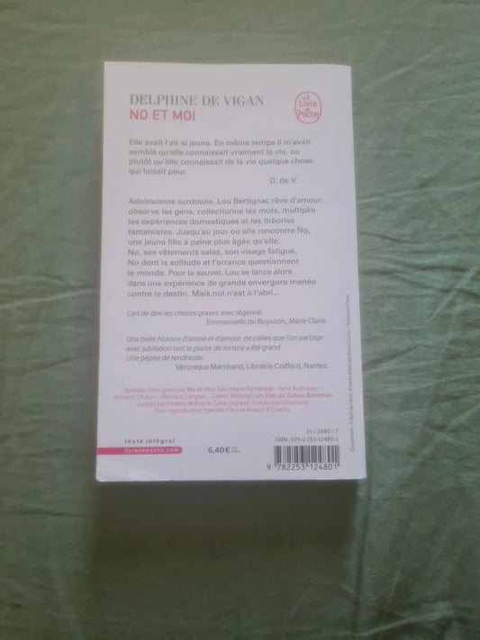 No et Moi , Delphine De Vigan