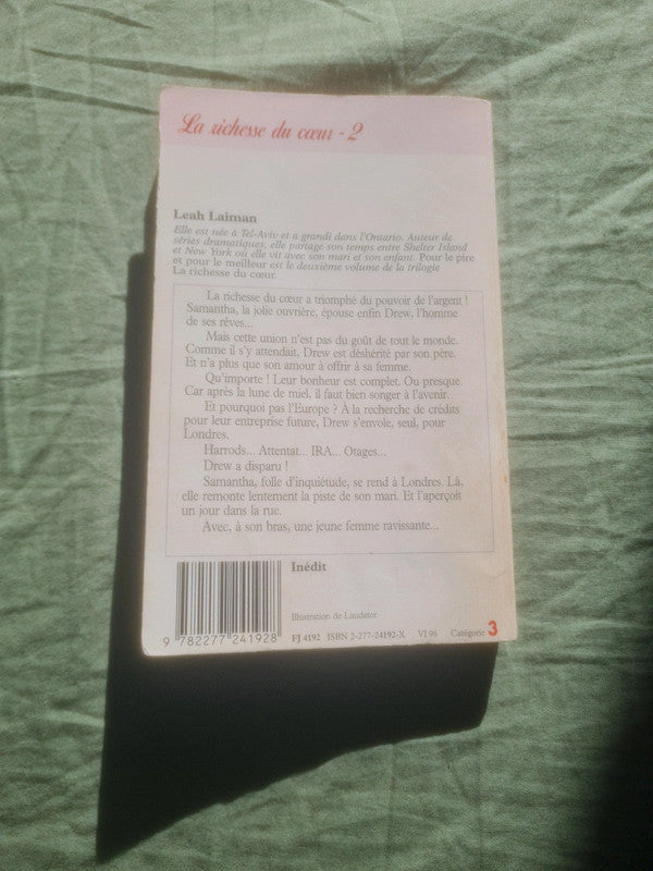 La richesse du coeur T2 , Leah Laiman