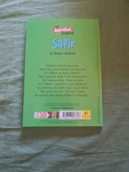 Sos animaux , Safir le beau chaton , Jenny Dale
