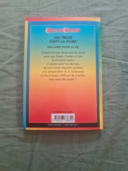 Grand Galop , les trois font la paire, Bonnie Bryant