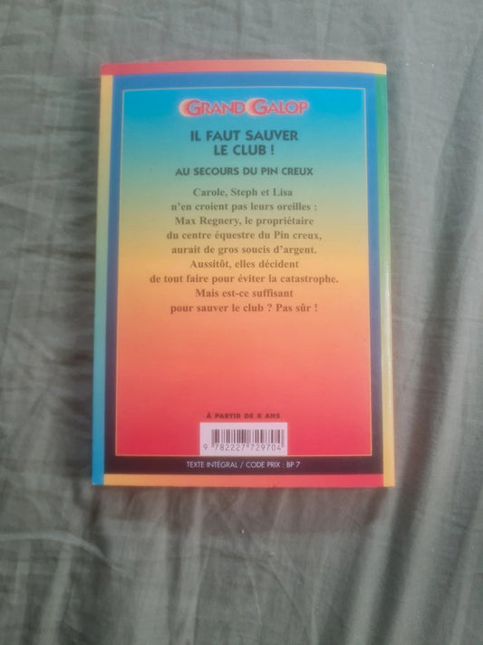 Grand Galop, il faut sauver le club, Bonnie Bryant