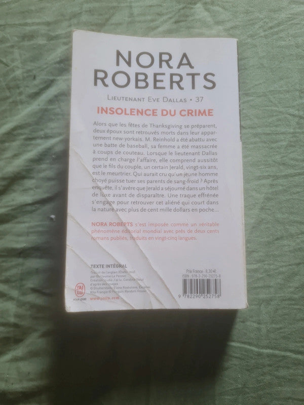 Insolence du crime, Nora Roberts