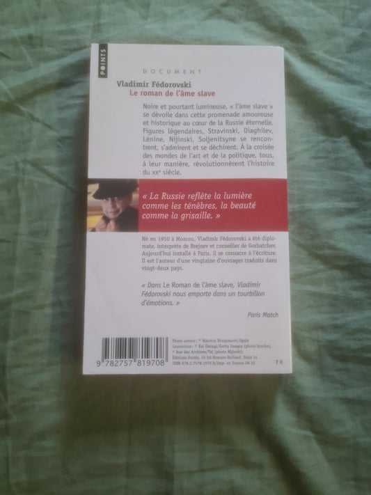 Le roman de l'âme slave, Vladimir Fédorovski