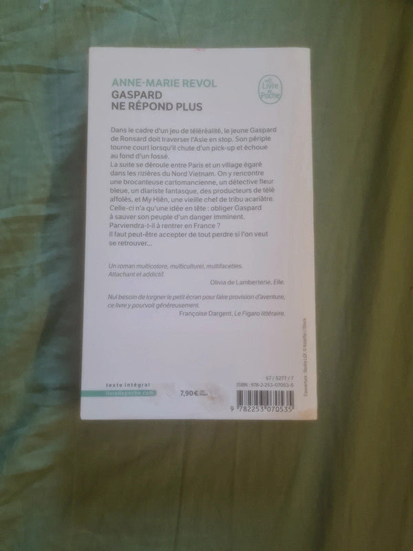 Gaspart ne répond plus, Anne Marie Revol