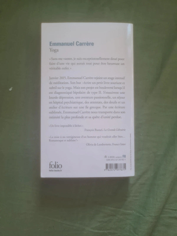 Yoga, Emmanuel Carrère