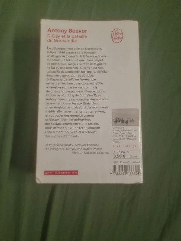 D-Day et la bataille de Normandie, Antony Beevor