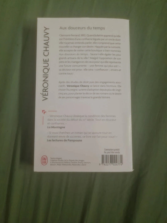 Aux douceurs du temps , Véronique Chauvy