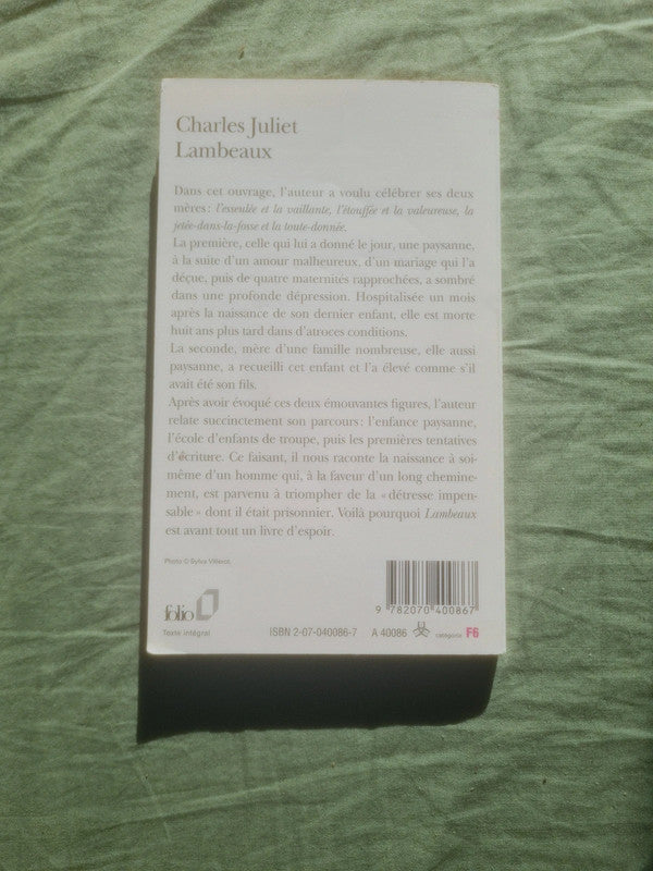 Lambeaux , Charles Juliet