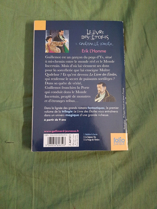 Le livre des étoiles tome 1 Quadehar le sorcier, Erik l'Homme