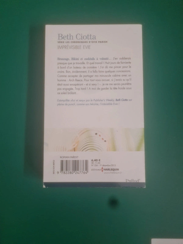 Imprévisible Evie , les chroniques d'Evie Parish