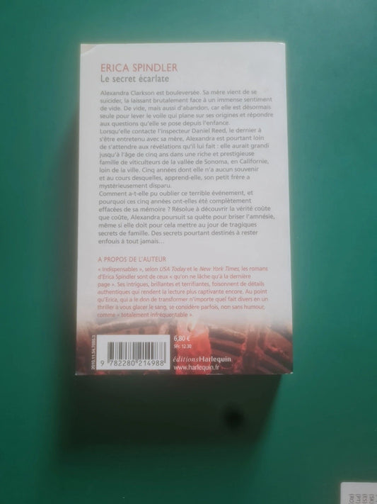 Le secret écarlate , Erica Spindler