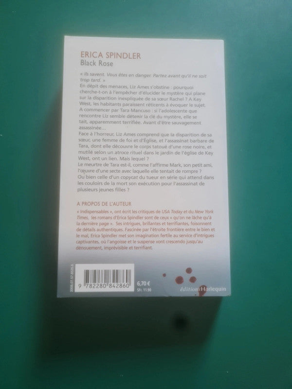 Livre occasion – Black Rose , Erica Spindler
