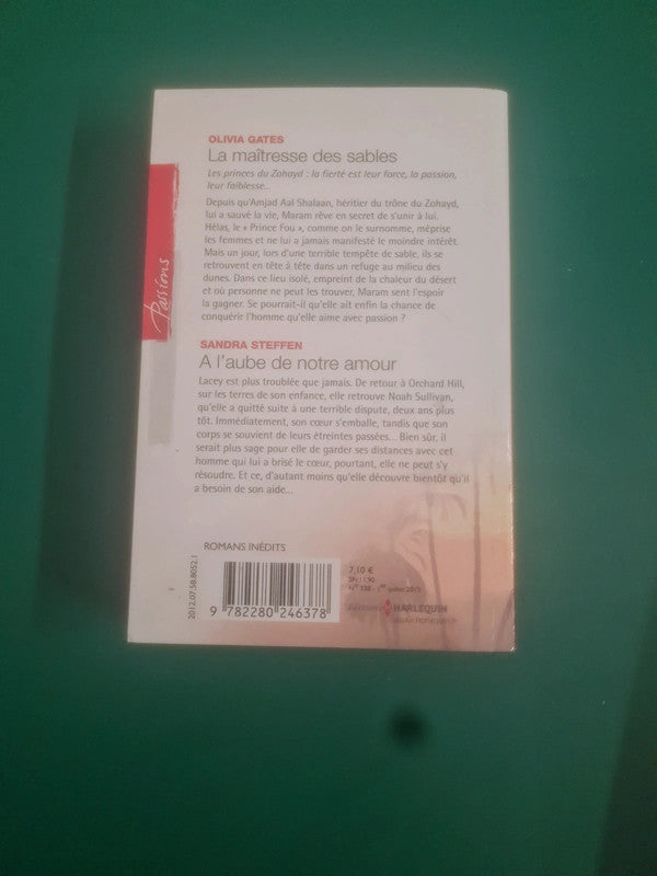 Gebrauchtes Buch – Die Sklavin der Wüste, Olivia Gates, Zu Beginn unserer Liebe, Sandra Steffen