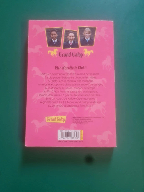 Livre occasion – Grand Galop Rien n'arrête le Club! , Bonnie Bryant