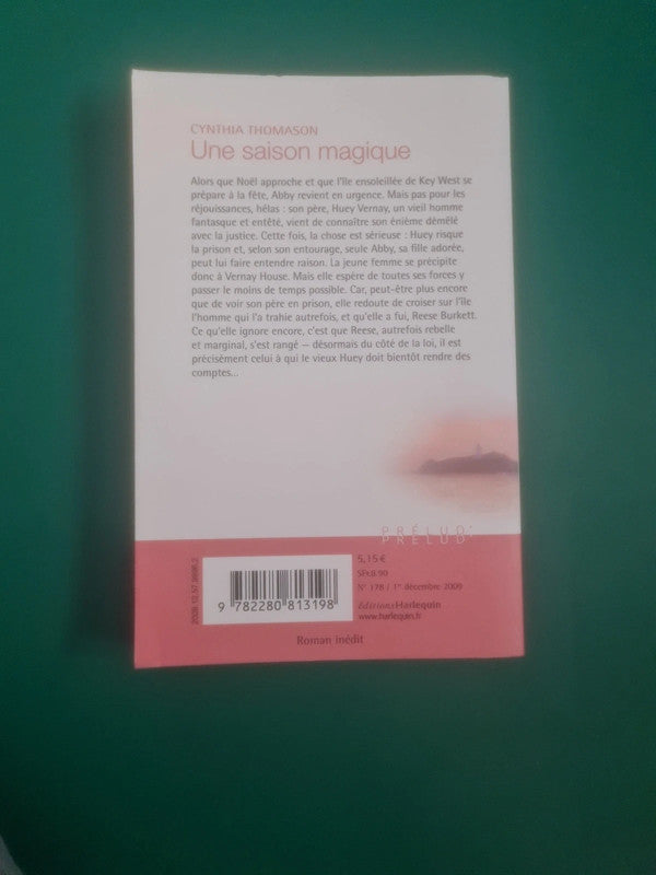 Livre occasion – Une saison magique , Cynthia Thomason