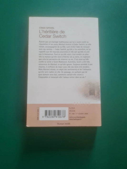 L'héritière de Cedar Switch , Cindi Myers