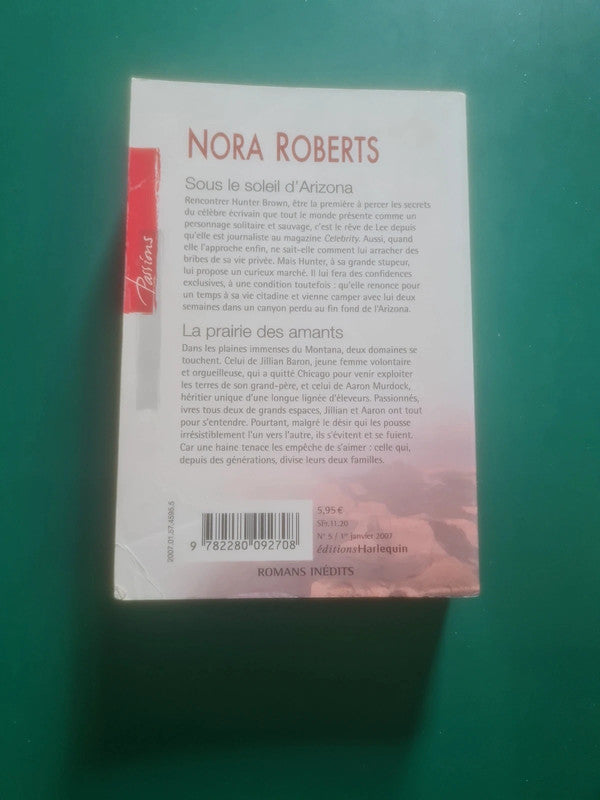 Sous le soleil d'Arizona , La prairie des amants , Nora Roberts