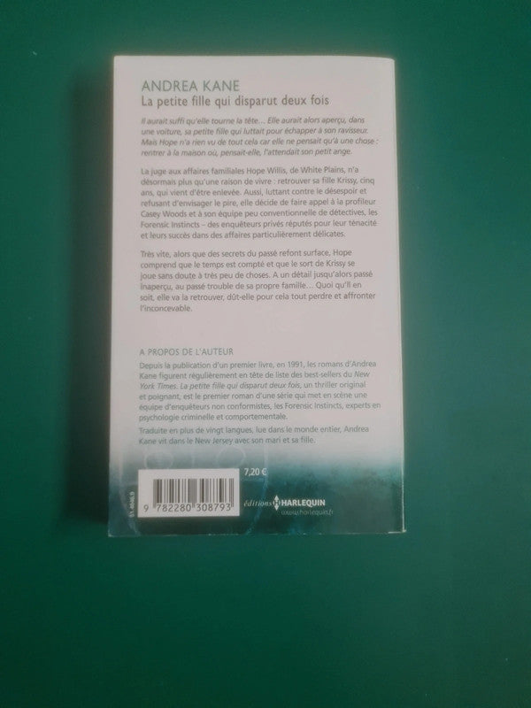 La petite fille qui disparut deux fois , Andrea Kane