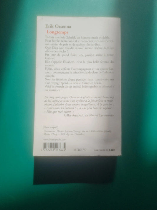 Longtemps , Erik Orsenna