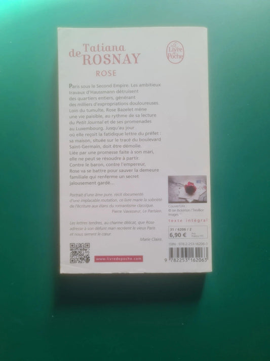 Rose , Tatiana de Rosnay