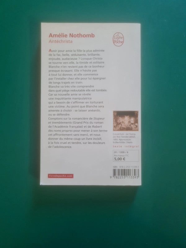 Antéchrista , Amélie Nothomb