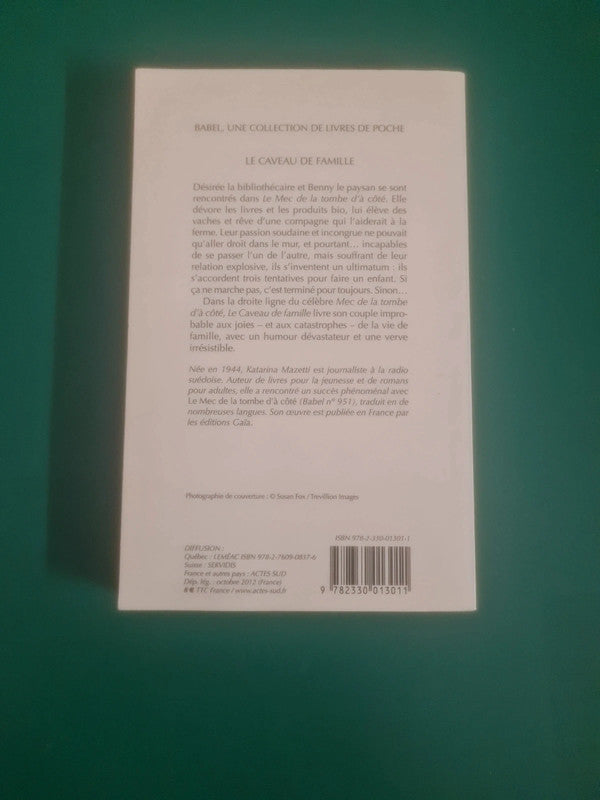 Le Caveau de famille, Katarina Mazetti