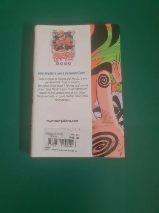 Naruto tome 1 , Masashi Kishimoto