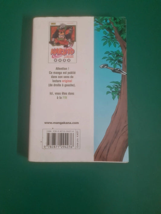 Naruto tome 3 Masashi Kishimoto