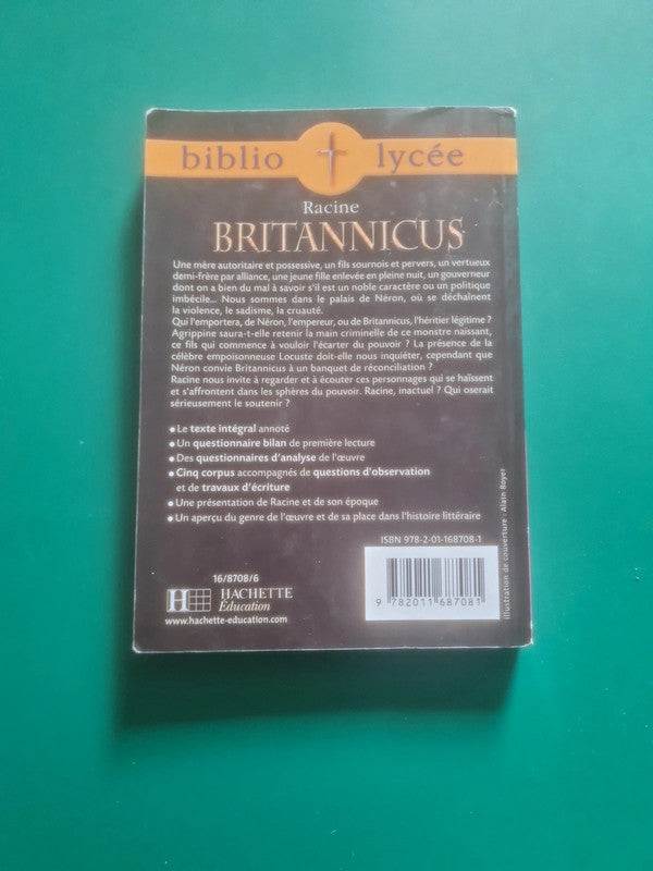 Britannicus, Racine , bibliolycée
