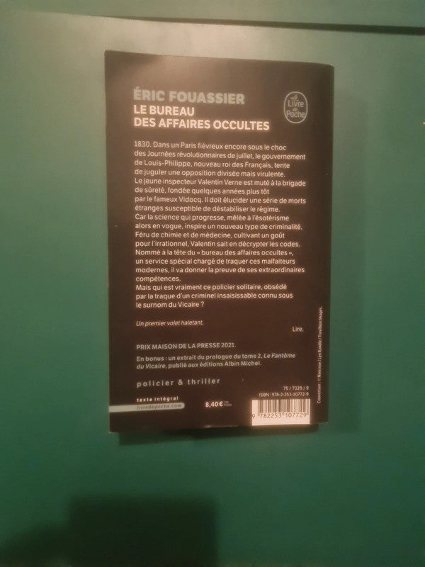 Le bureau des affaires occultes , Éric Fouassier